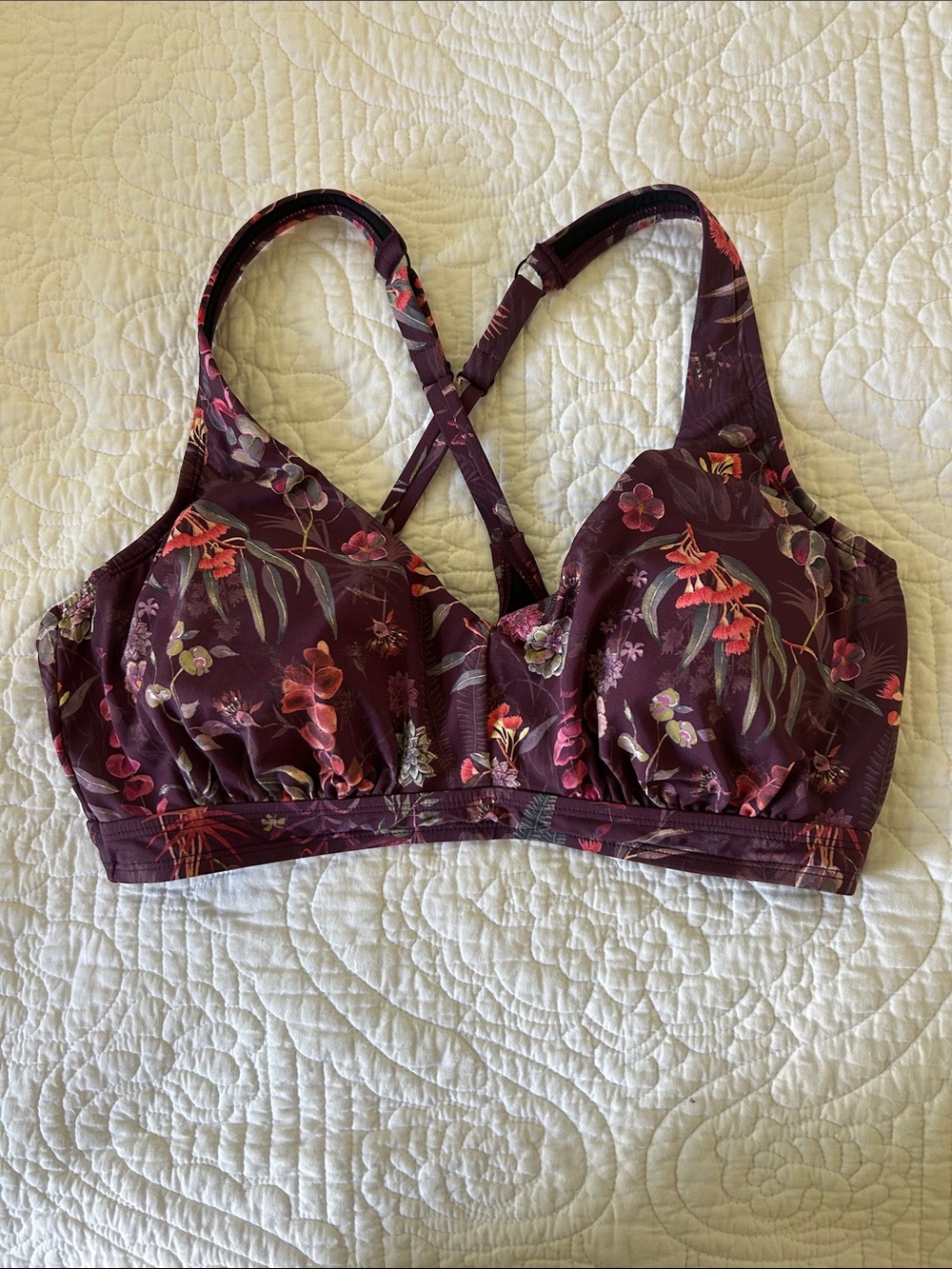 Phenom Underwire Bikini Top Botanique-36D
